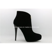 Newtrendy Sexy High Heel Black Lady Leather Shoe